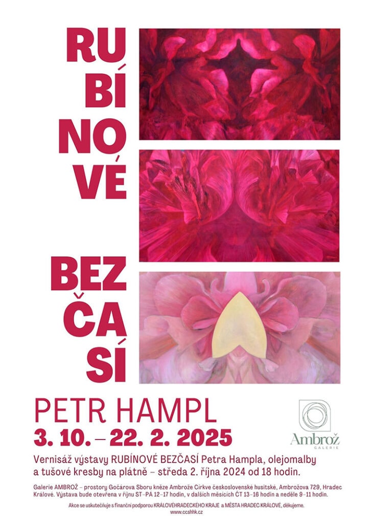 Petr Hampl výstava Rubínové bezčasí