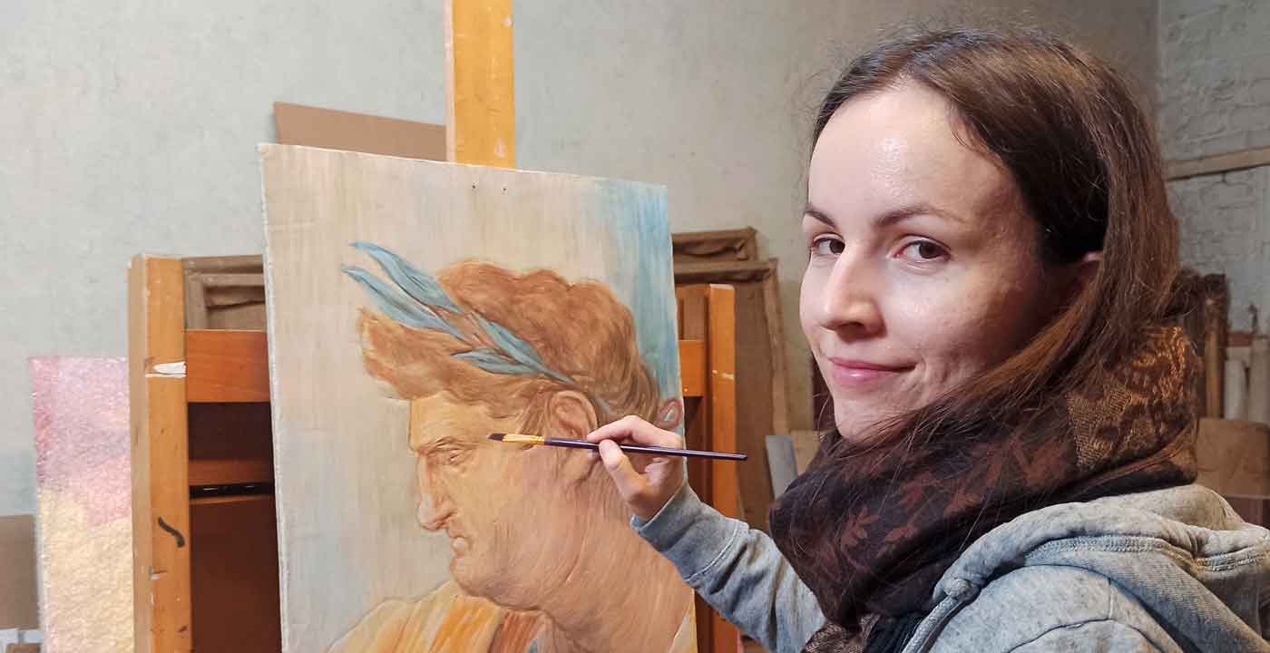 Petr Hampl kurz sgrafita