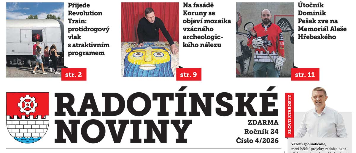 Mozaika Petra Hampla na fasádě radotínské Koruny