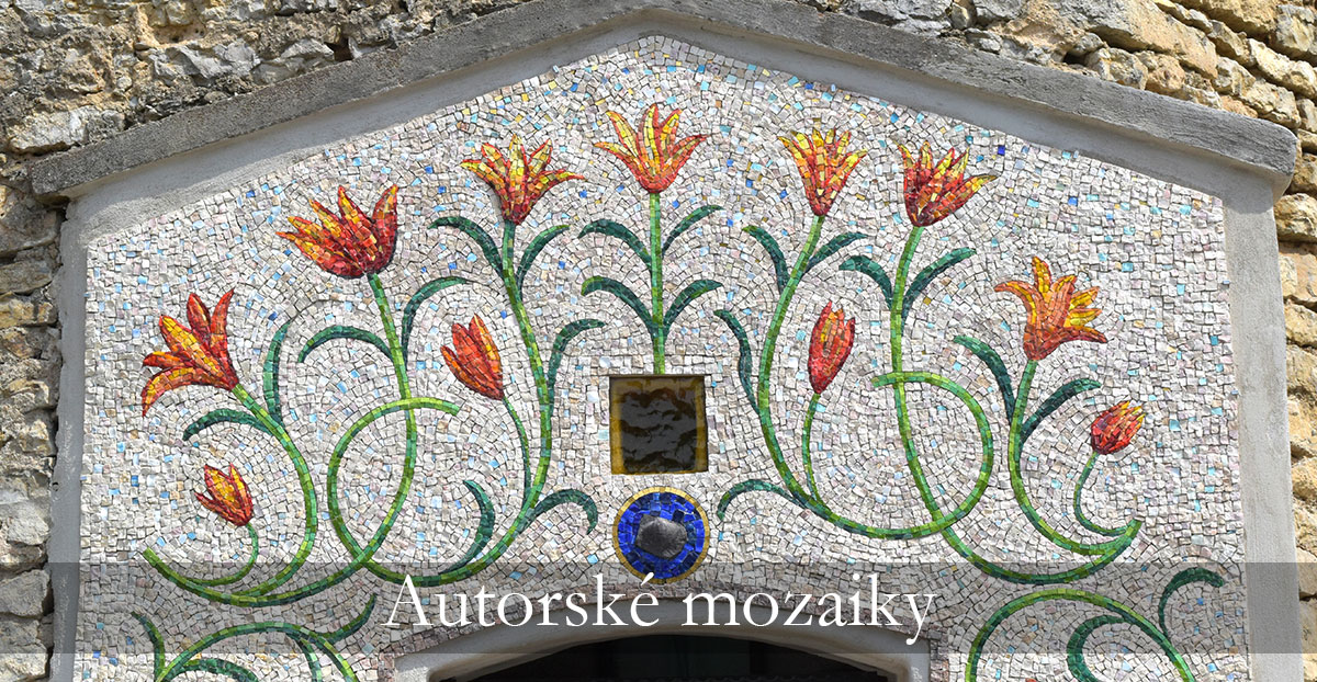 Petr Hampl autorské mozaiky
