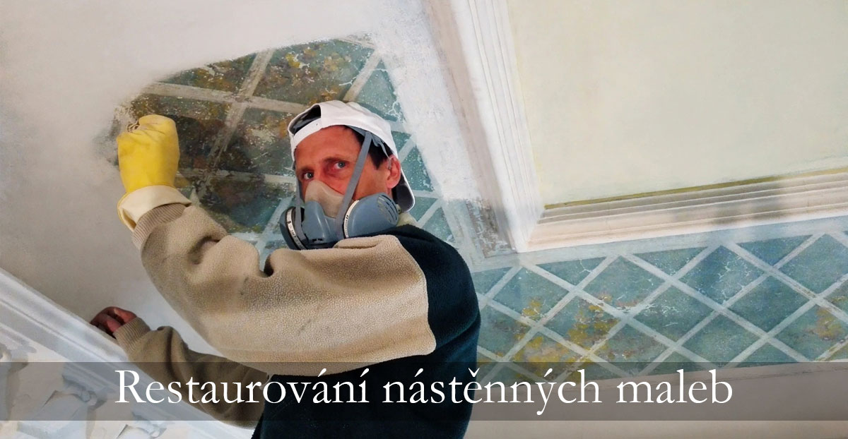 Petr Hampl restaurování nástěnných maleb