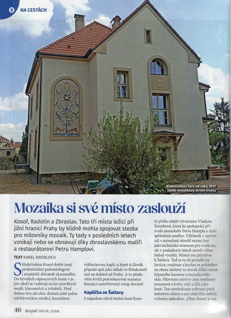 Mozaika si své místo zaslouží, Receptář podzim, speciál, 3/2026