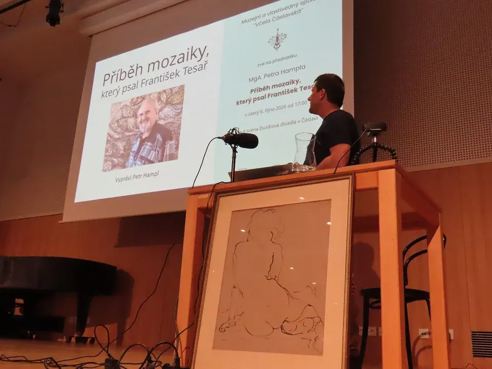 Přednáška o Františku Tesařovi